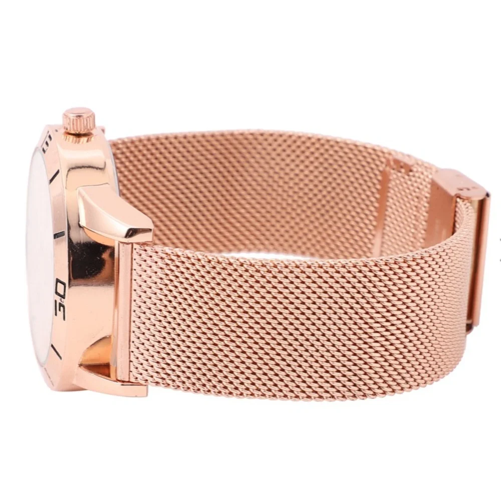 Rosetone Mesh Strap Watch